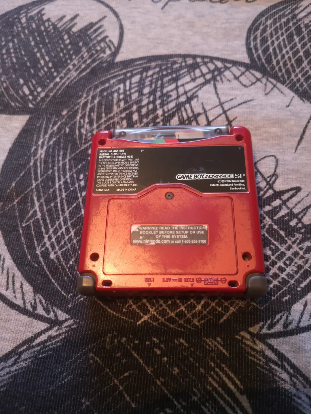 Nintendo Game Boy Advance SP - Red - photo 3