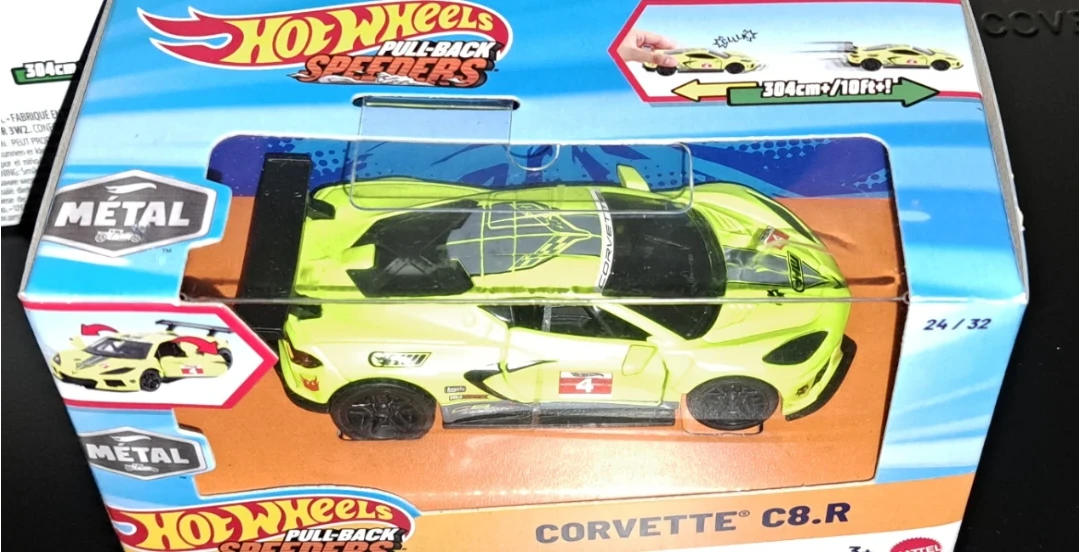 Hot Wheels Metal, Pull-Back Speeders, 4 Die-Cast Car Lot! - photo 4