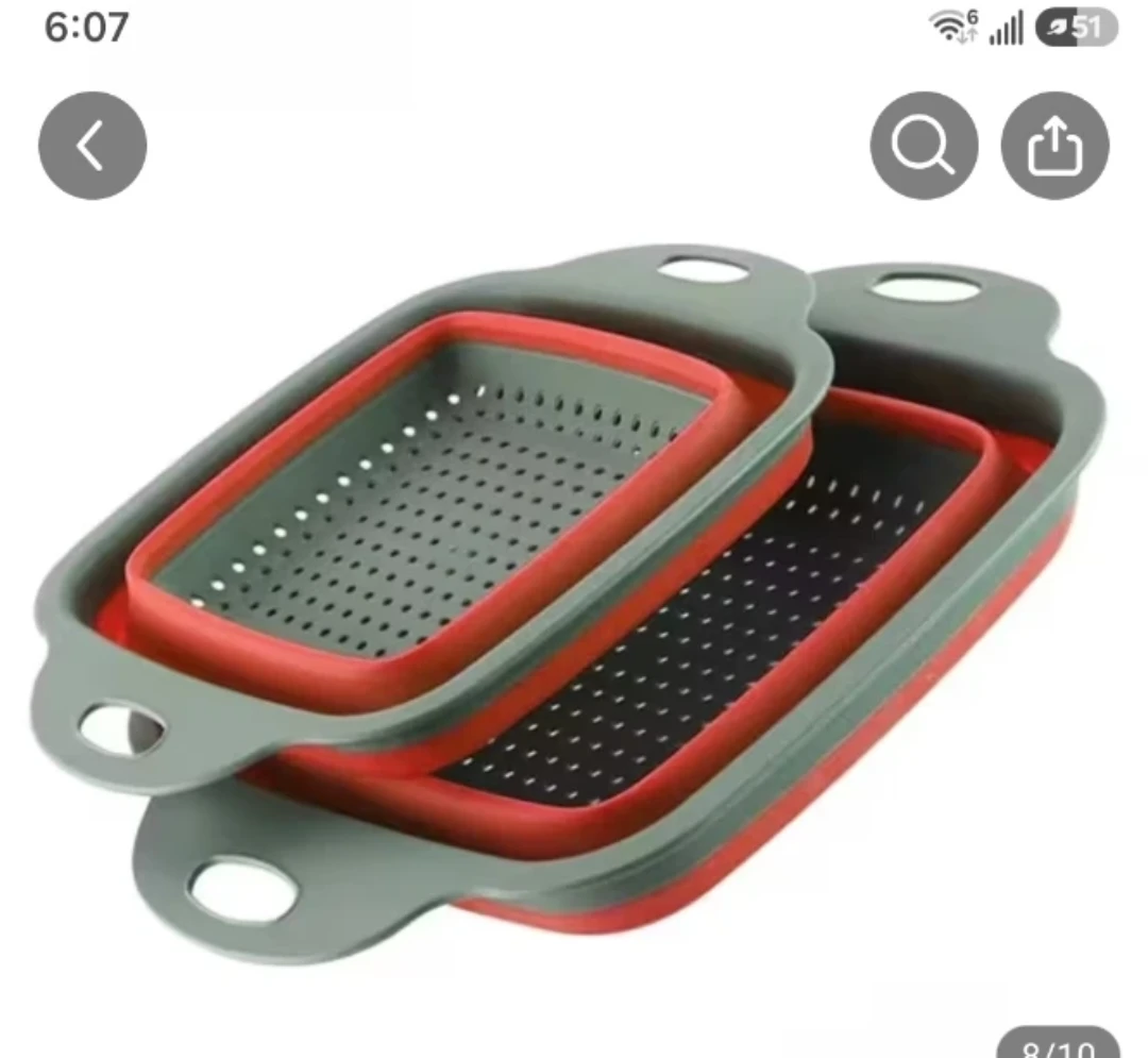 Collapsible Strainer Basket large and small - photo 2