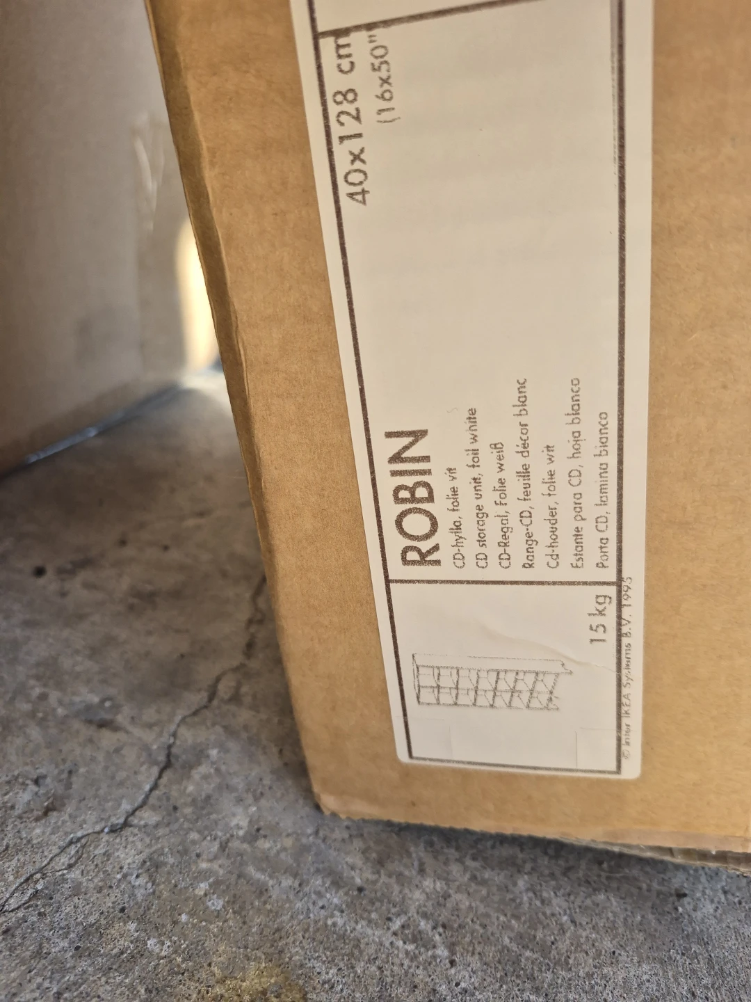 IKEA ROBIN CD Storage Unit