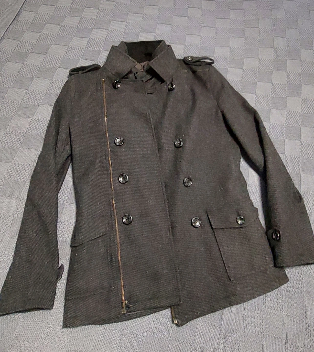Dark gray coat for Men