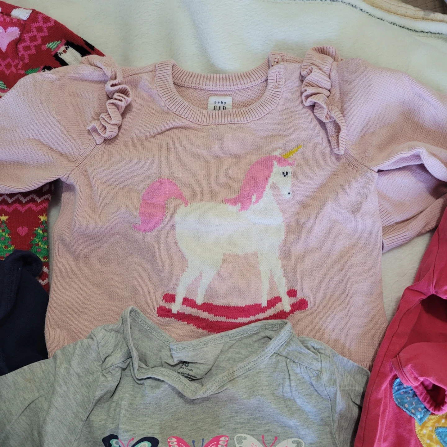 Baby Girl Tops Bundle - photo 3