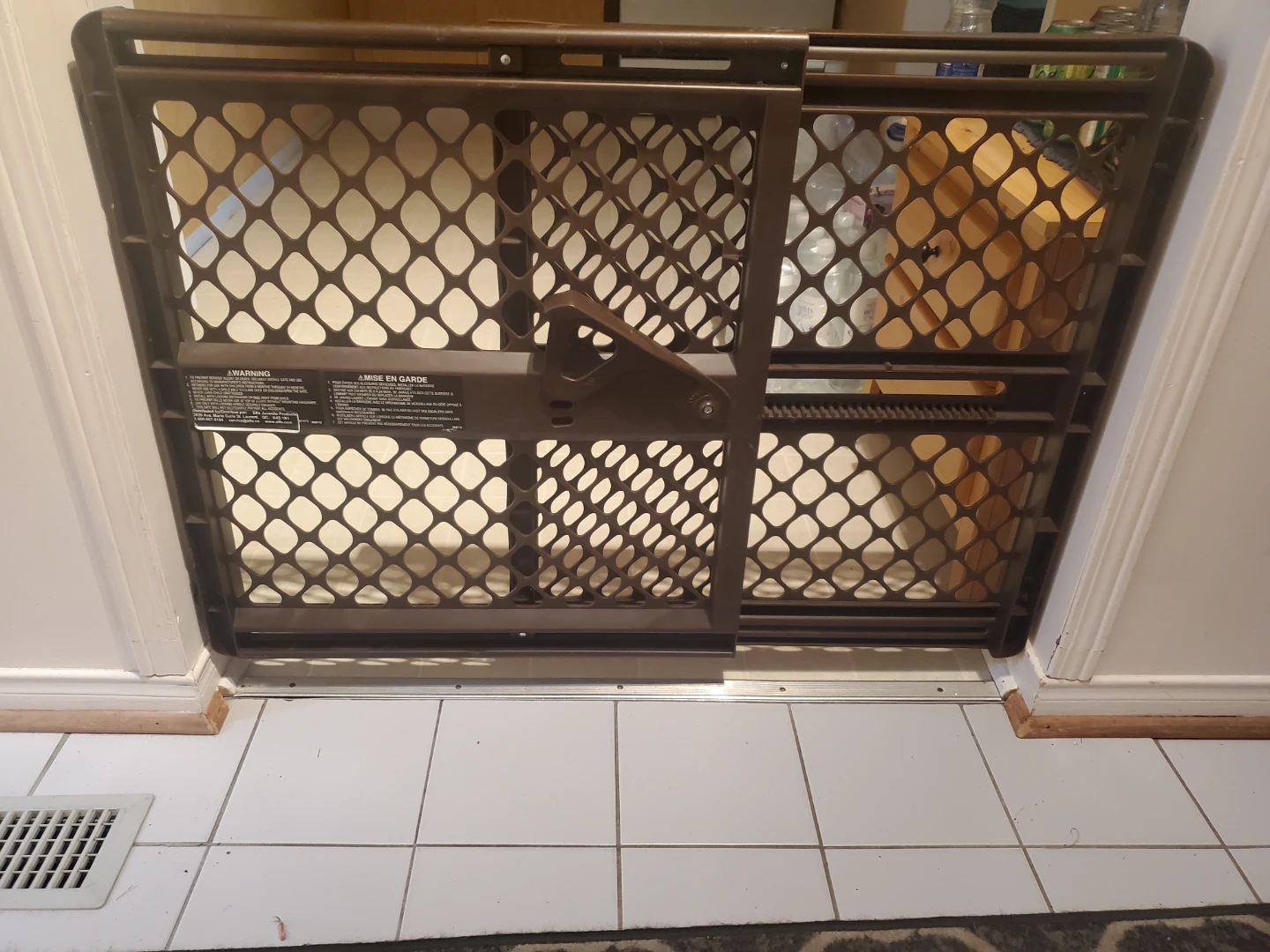 Brown Safety Gate