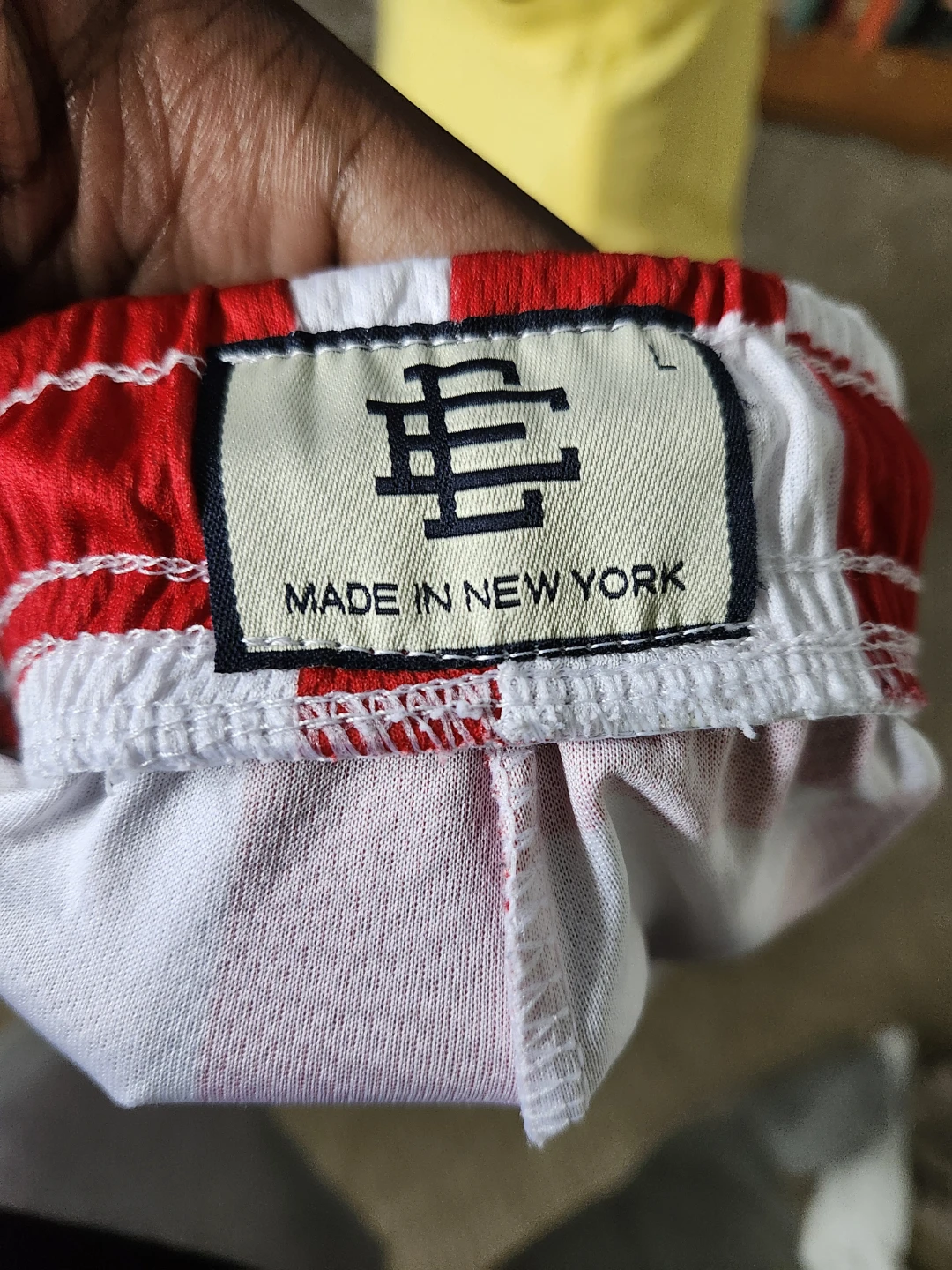Eric Emanuel EE x NASCAR Mesh Shorts Red White - photo 2