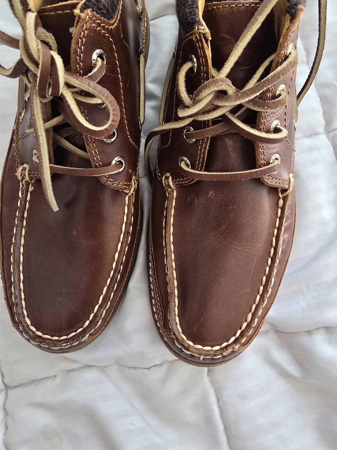 Sperry Chukka Boots Men's Size 9.5 Brown Leather - photo 4