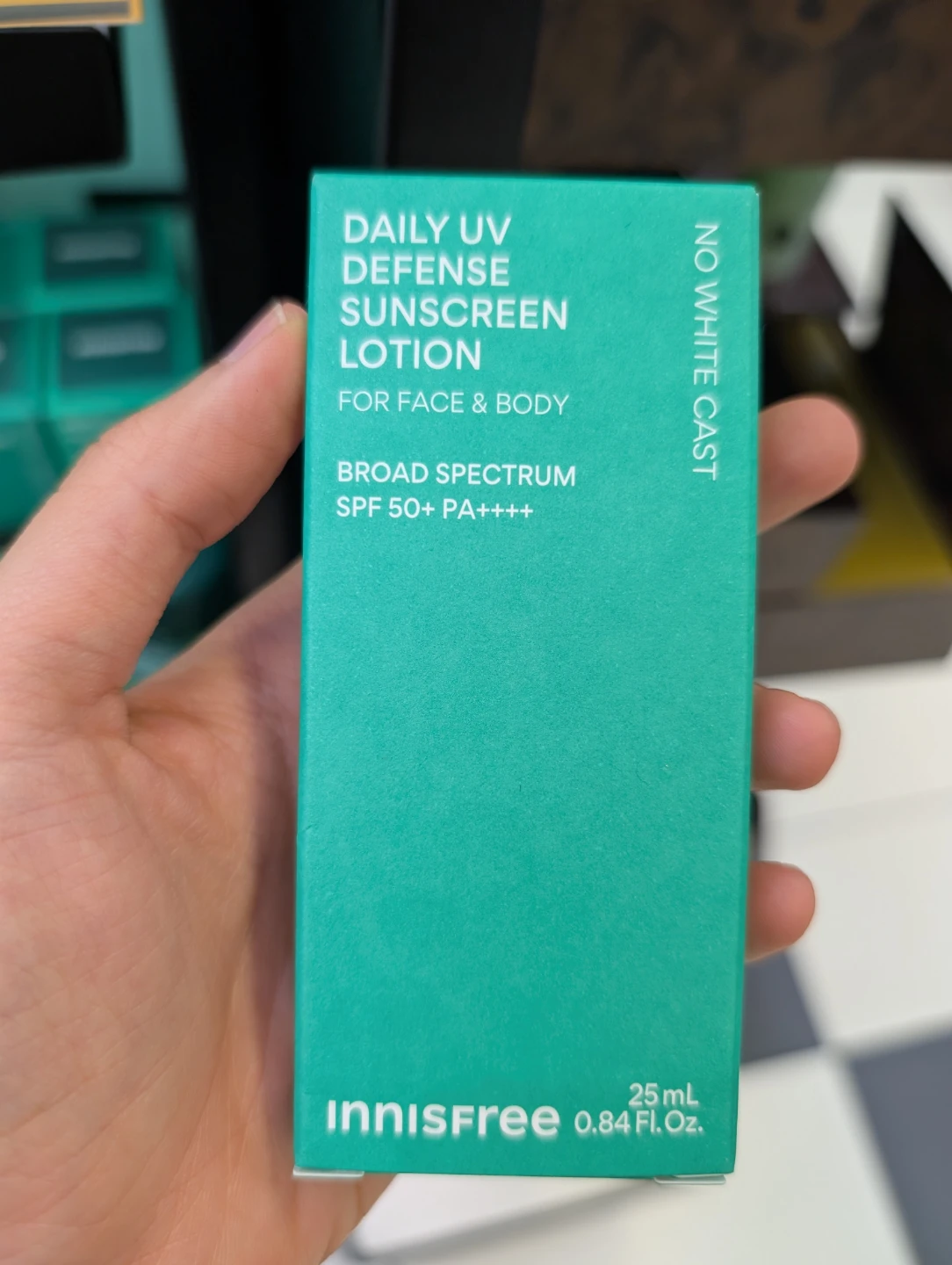 Brand New Innisfree Daily UV Defense Sunscreen Lotion SPF 50+