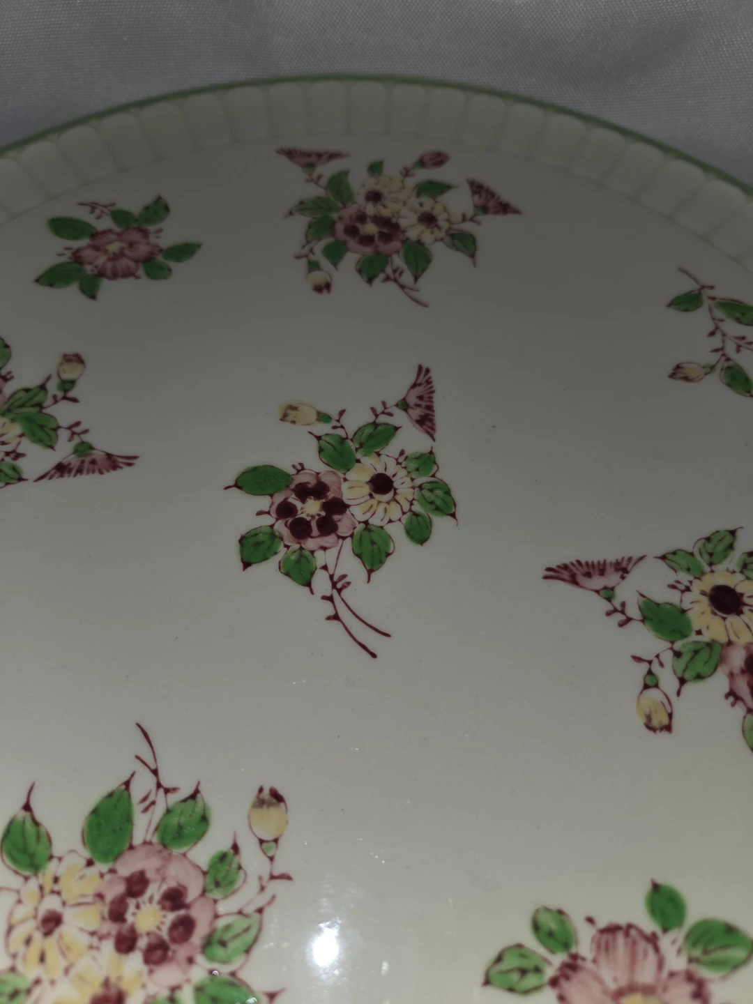 Noritake "Roses & Swirls" Serving Plate - photo 2
