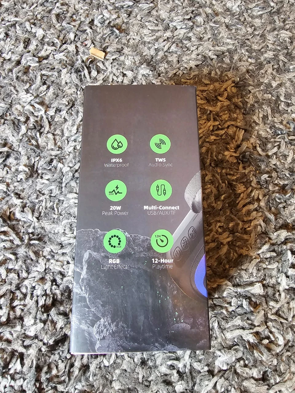 Storm Wave 3 Wireless Speaker with RGB Light Effect - photo 2