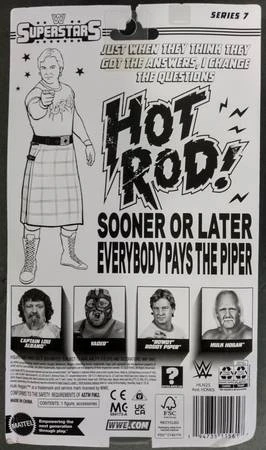 WWE Superstars "Rowdy" Roddy Piper Action Figure (New) - photo 2