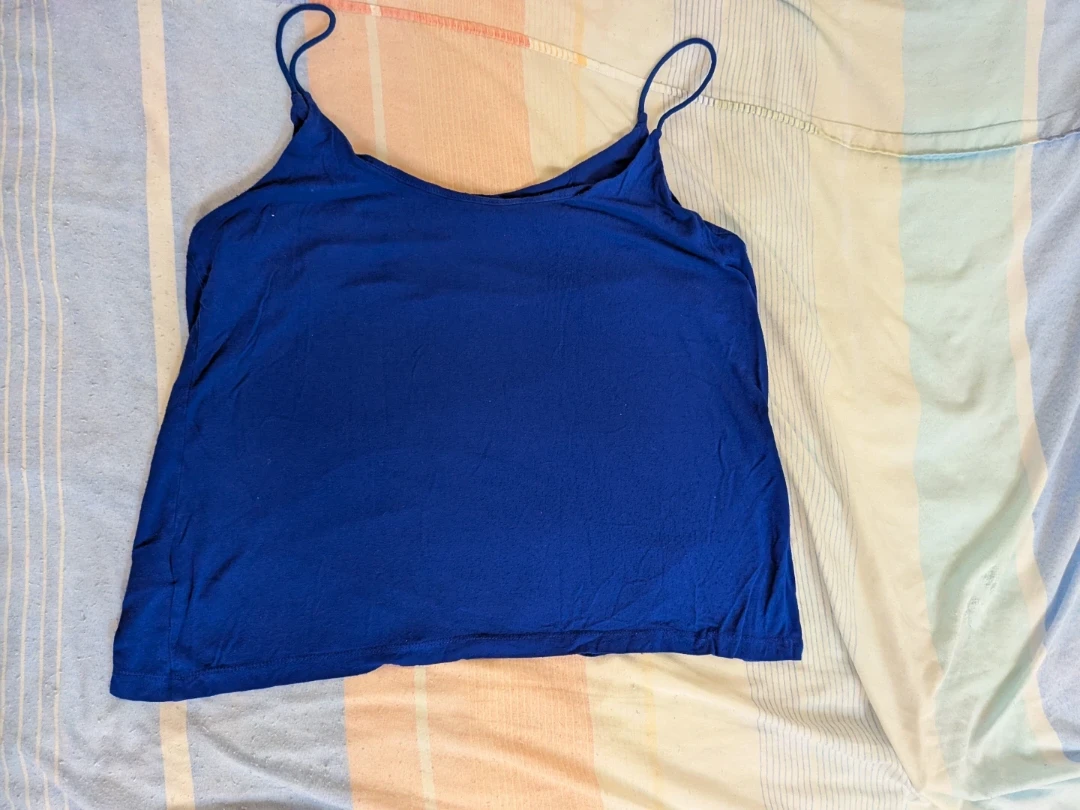 H&M Blue Basic Tank Top - photo 2