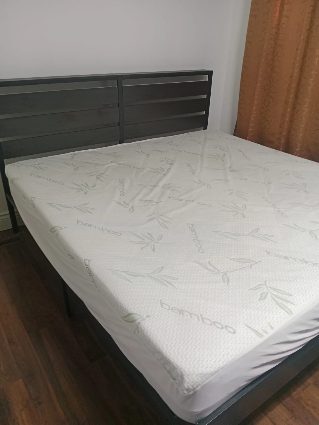 King Size coil spring with foam at the top Mattress and bed