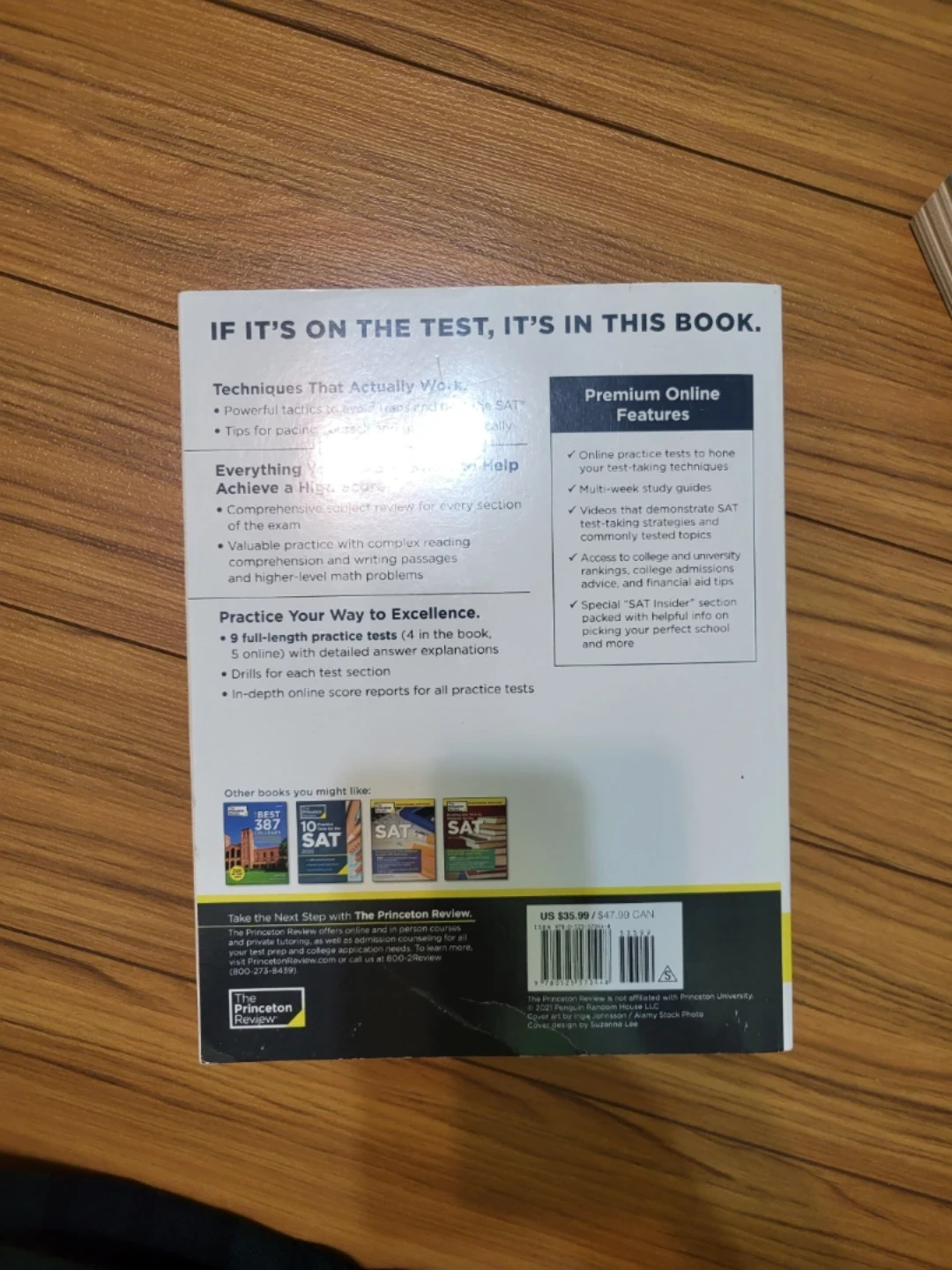 The Princeton Review SAT & ACT Premium Prep Books