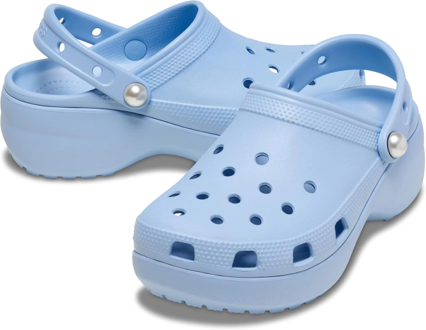 Crocs Classic Platform Pearl Clogs