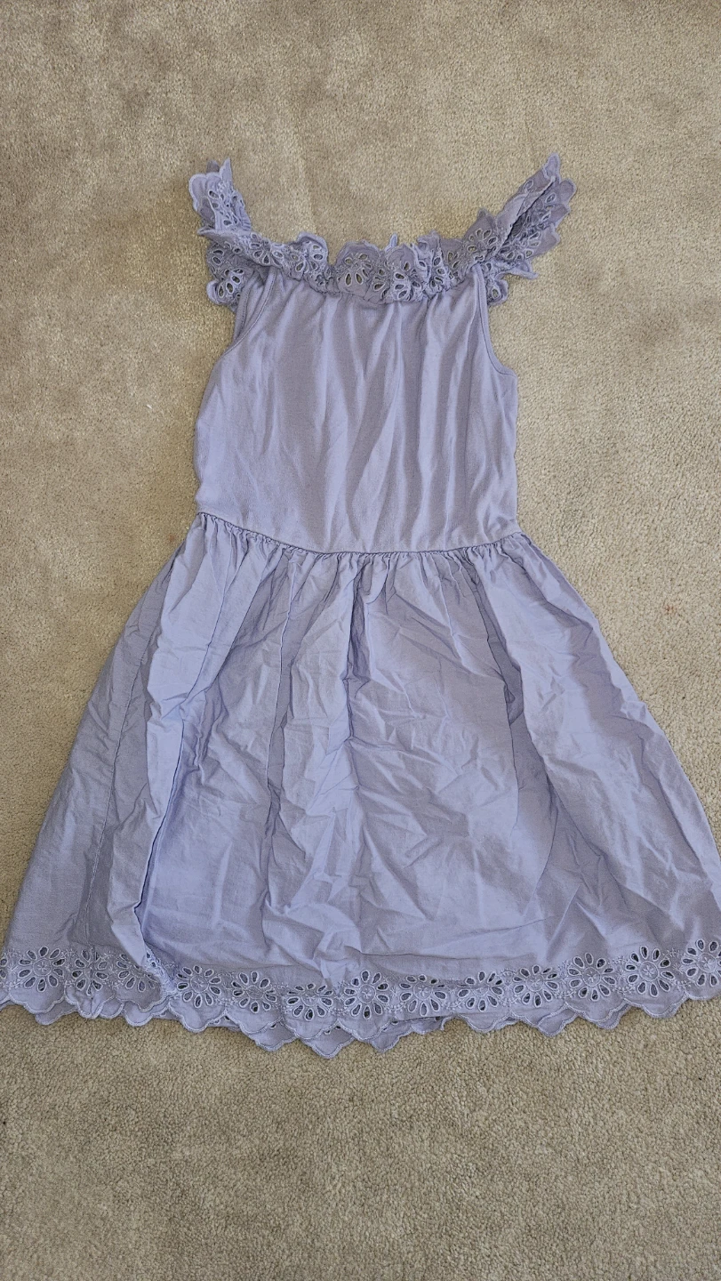 Gap Kids Lavender Eyelet Dress