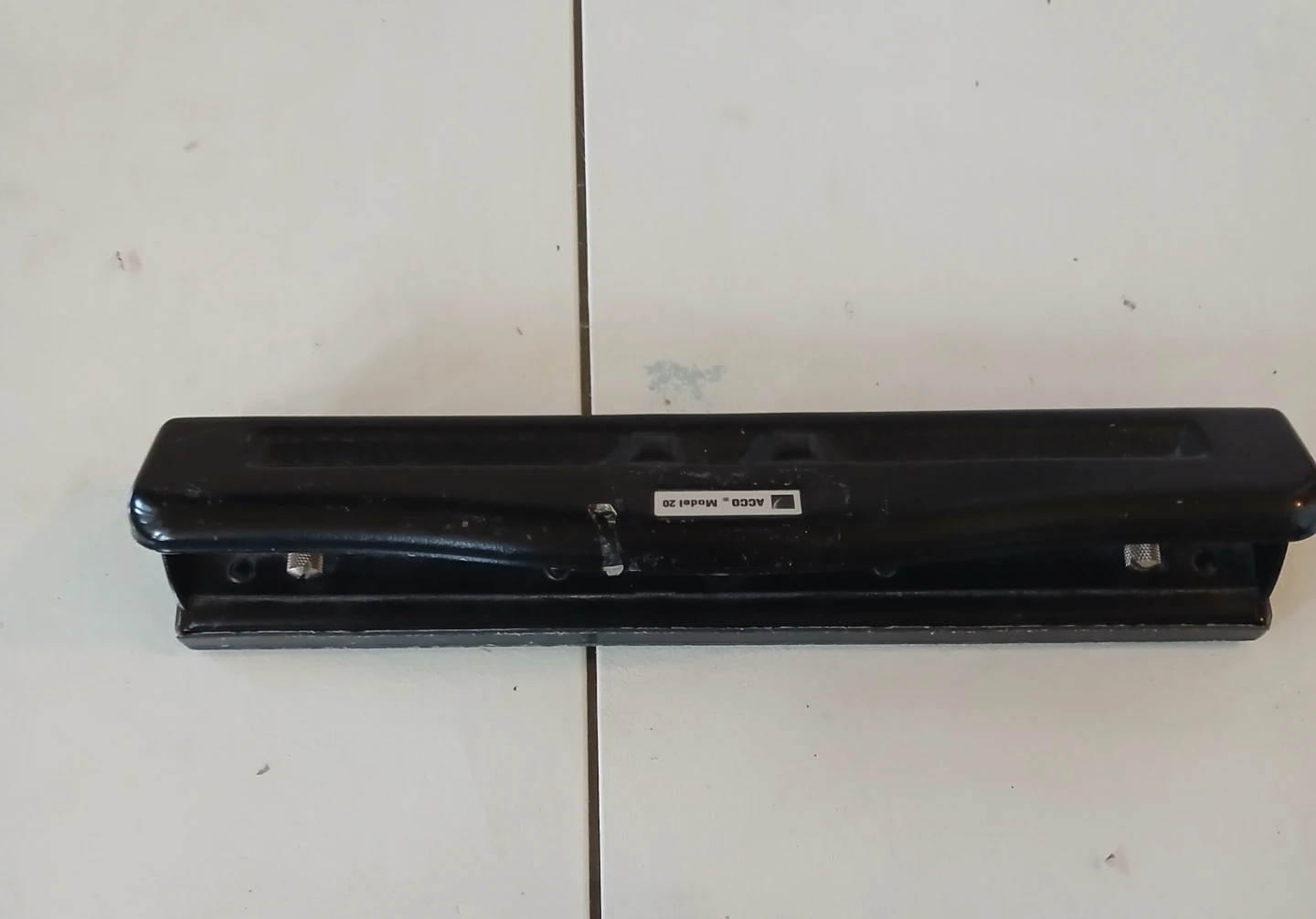 ACCO Model 20 Two-Hole Punch