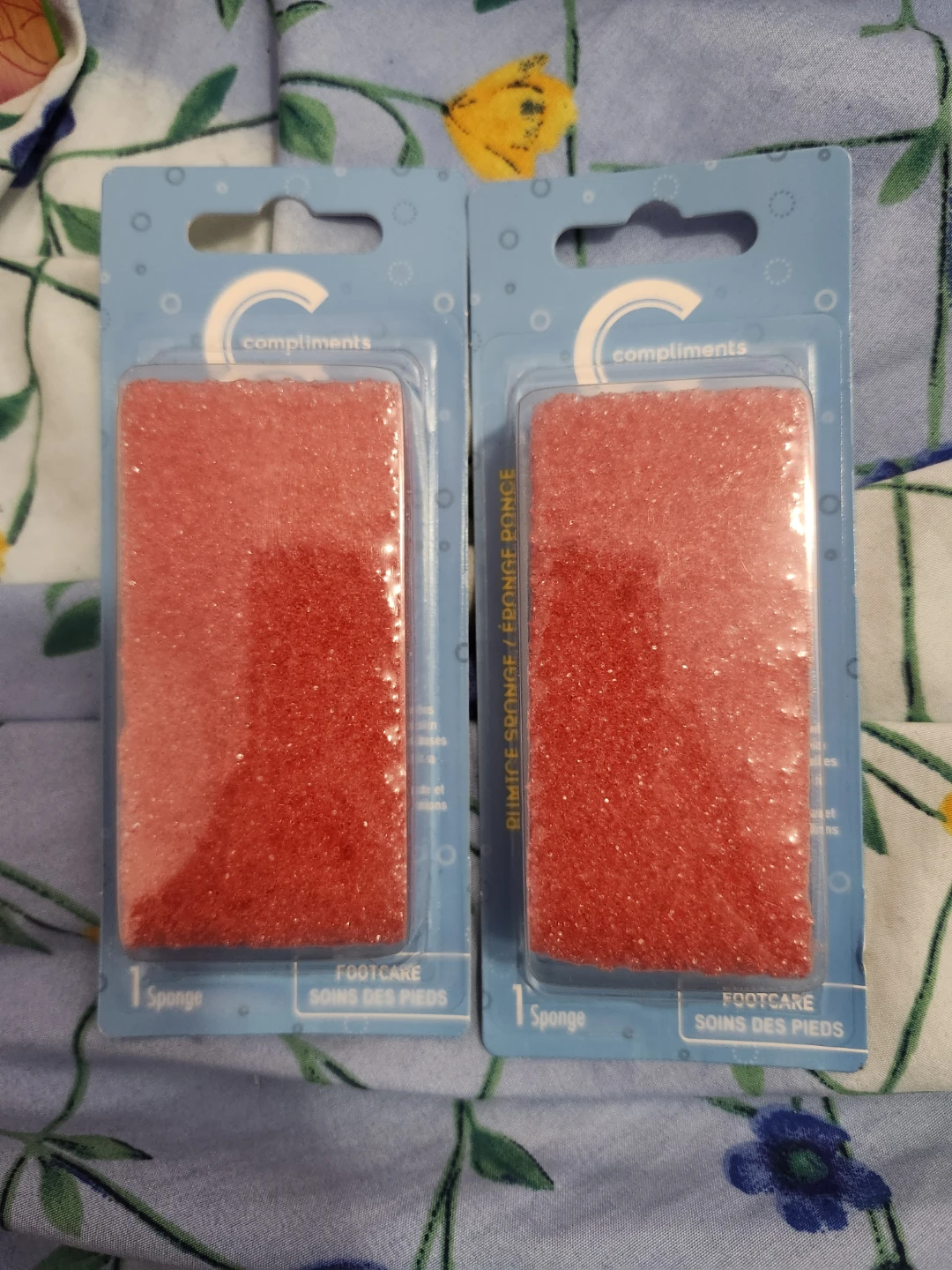 Compliments Footcare Pumice Sponge (2 Pack)