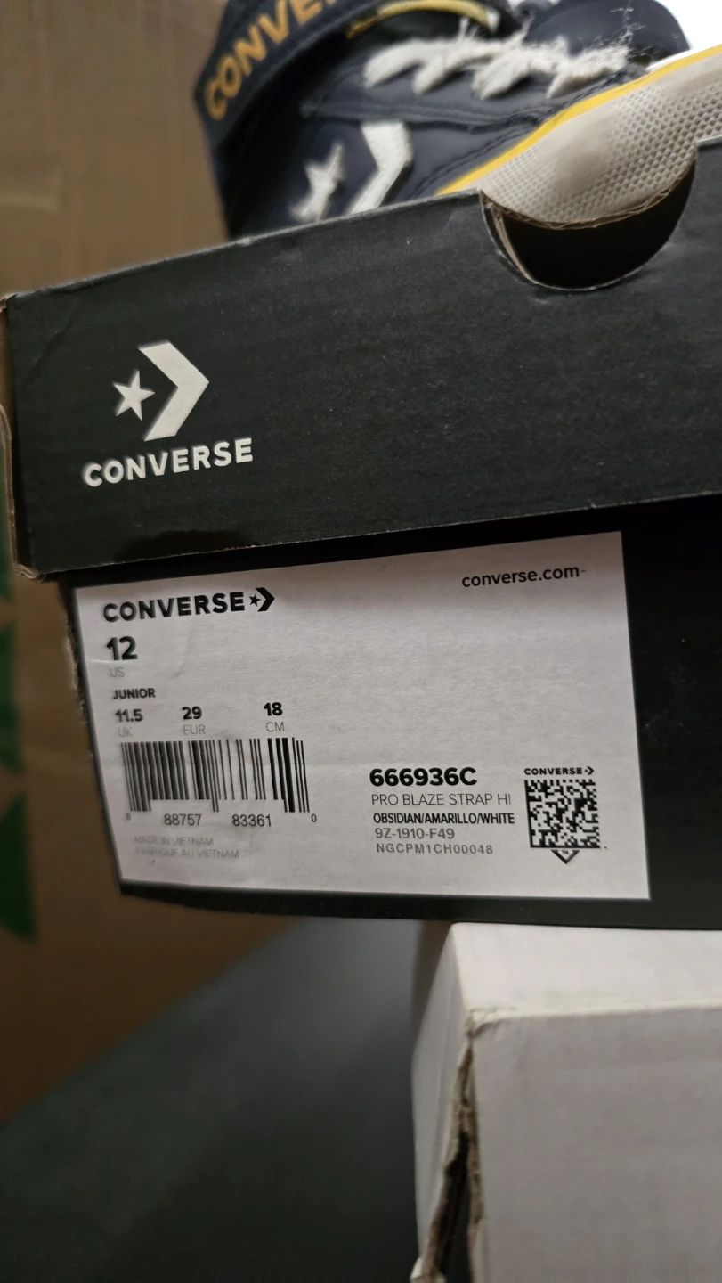 Converse Pro Blaze Strap Hi Toddler Shoes - photo 5