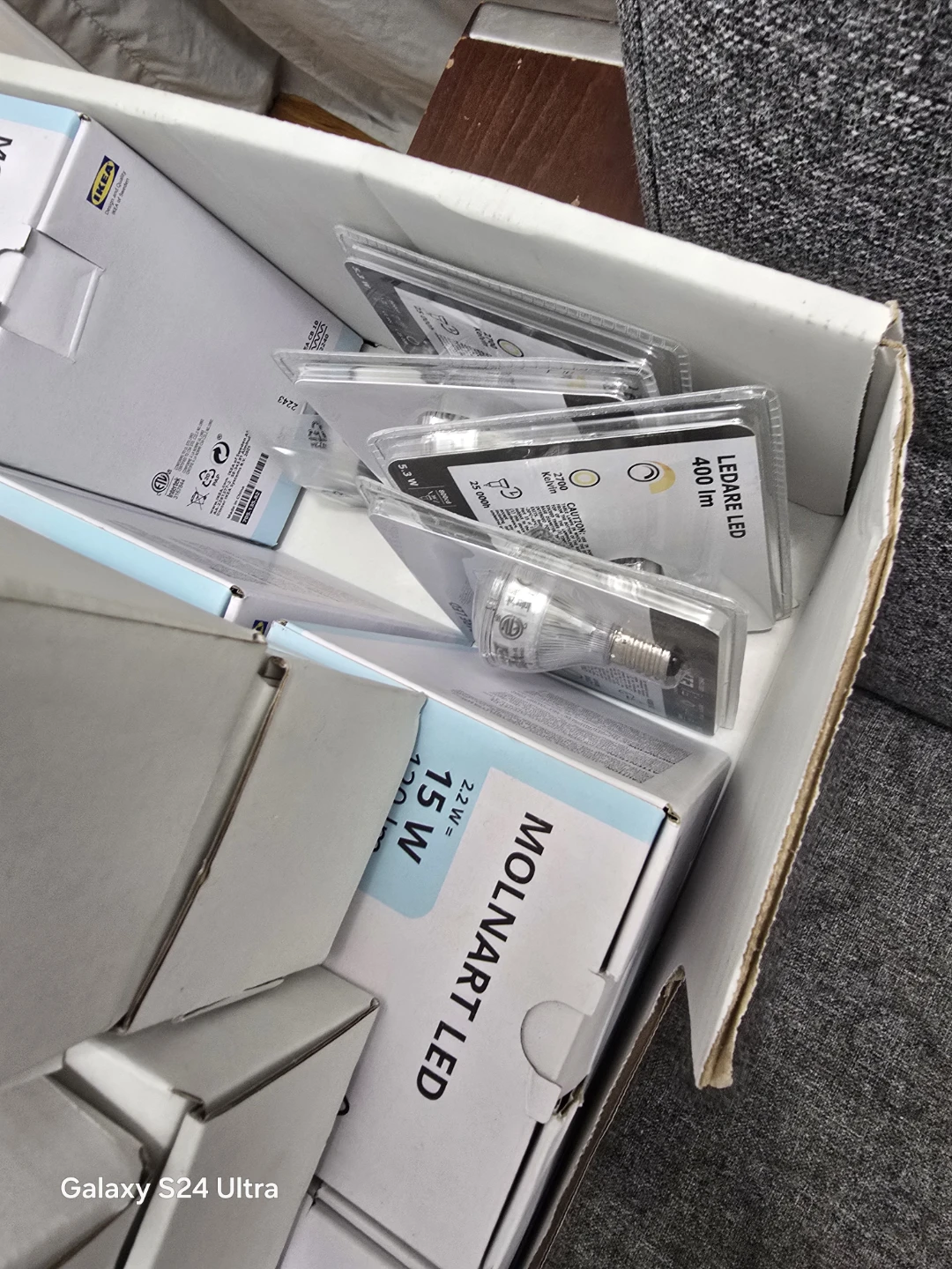 IKEA Hektar, Molnart, Havsris LED Bulbs and Fixtures