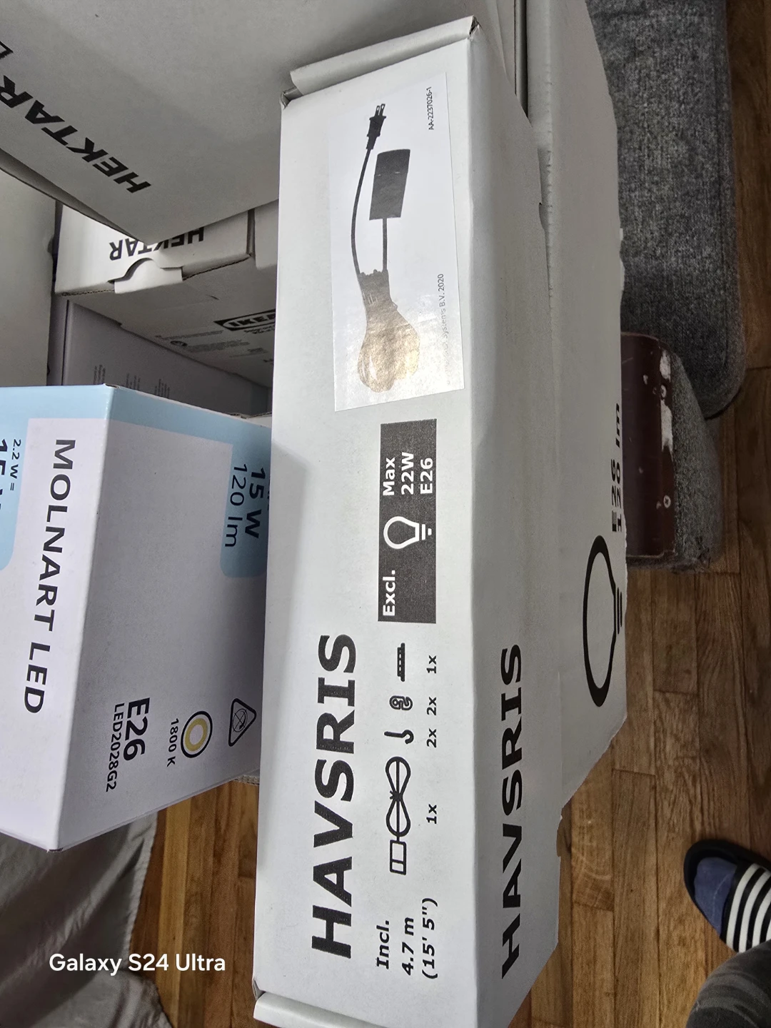 IKEA Hektar, Molnart, Havsris LED Bulbs and Fixtures - photo 3