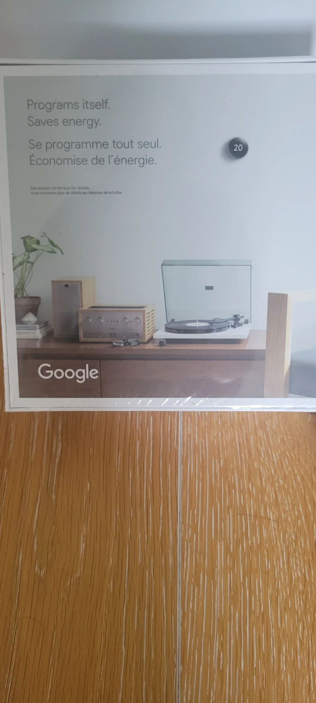 Google Nest Learning Thermostat - Stainless Steel - photo 2