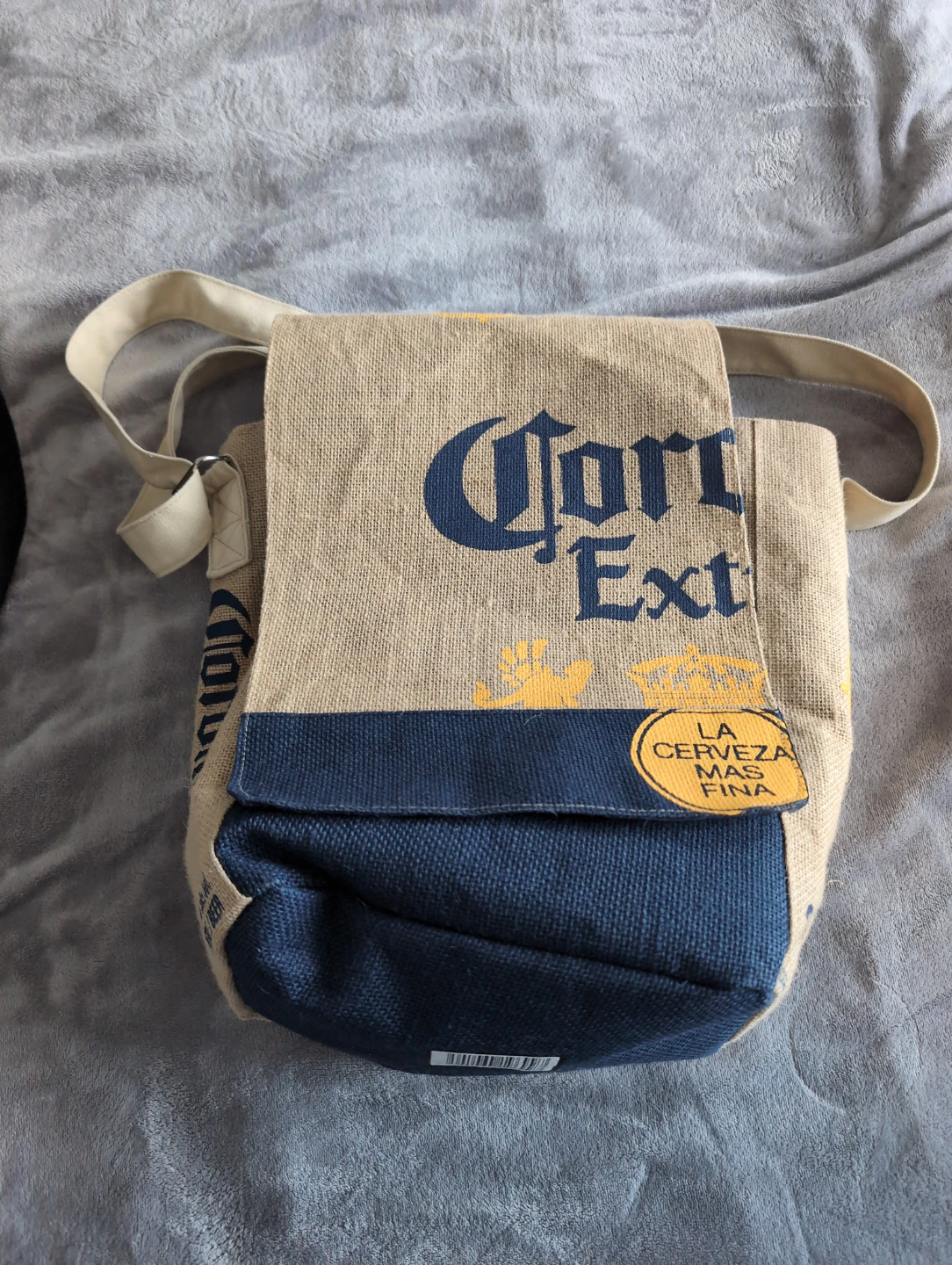 Corona Extra Jute Shoulder Bag