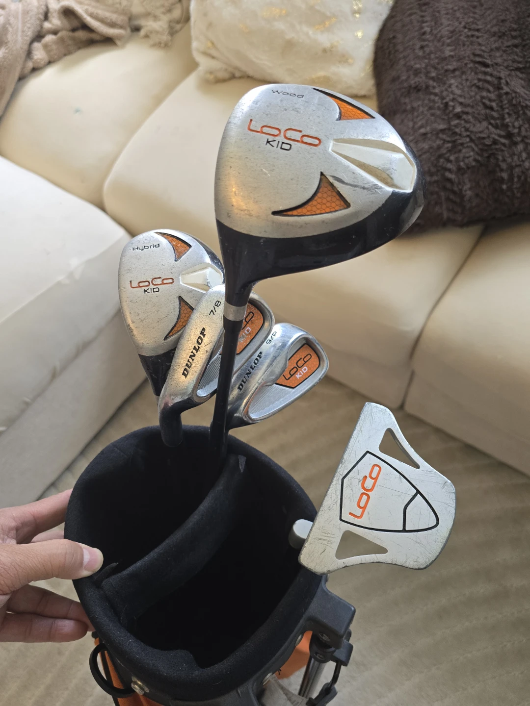 Kids golf set complete left hand - photo 4