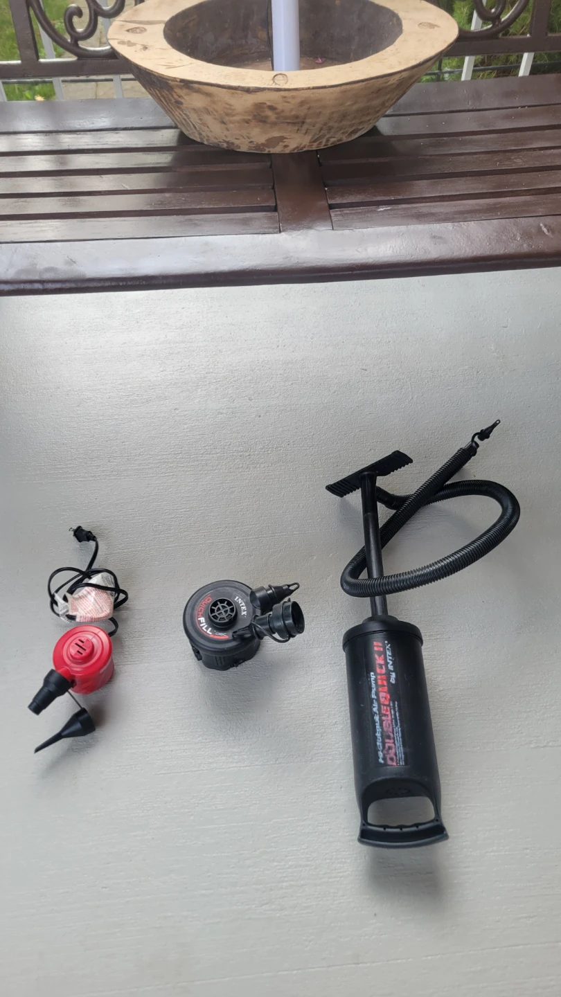Air Pumps;Electric , cordless & manual-$10 each