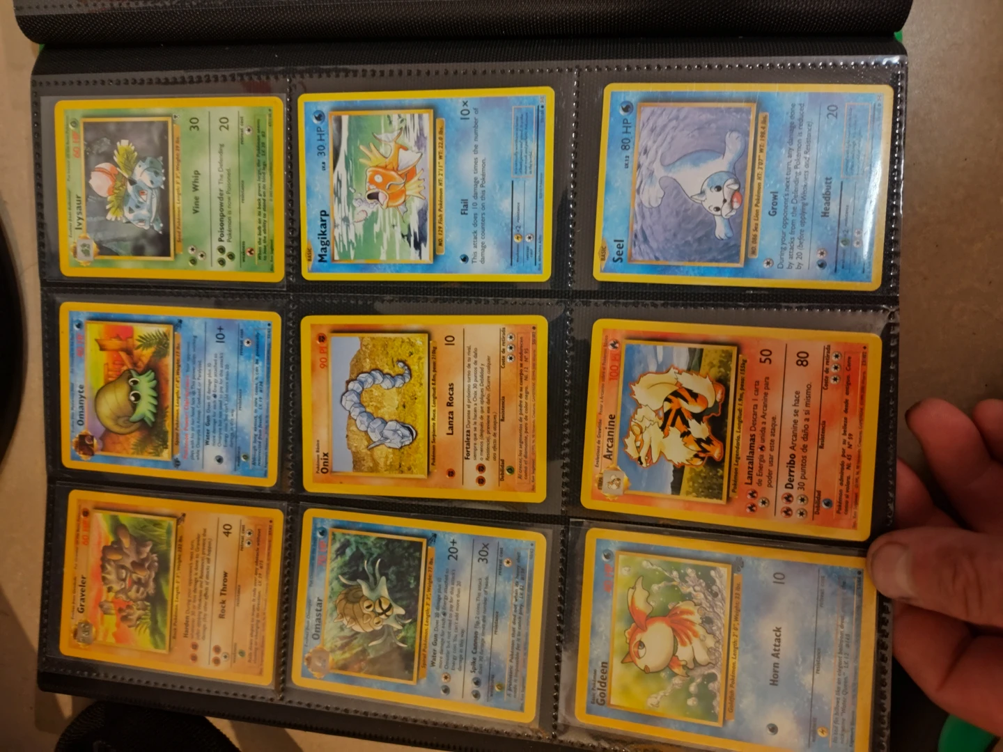 Collection of Pokémon Trading Cards