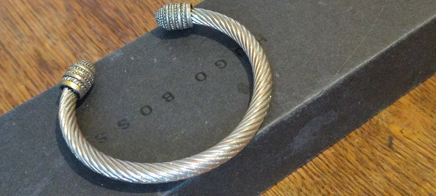 Cable Bangle Bracelet - photo 5