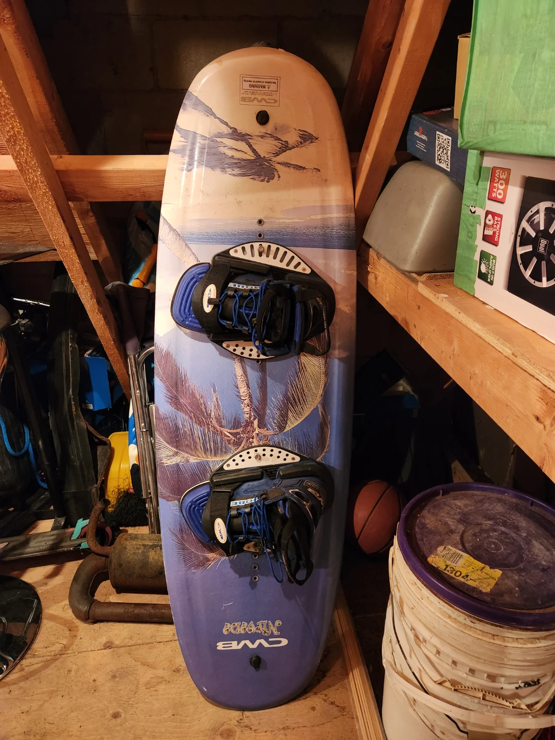 CWB Wakeboard with Bindings