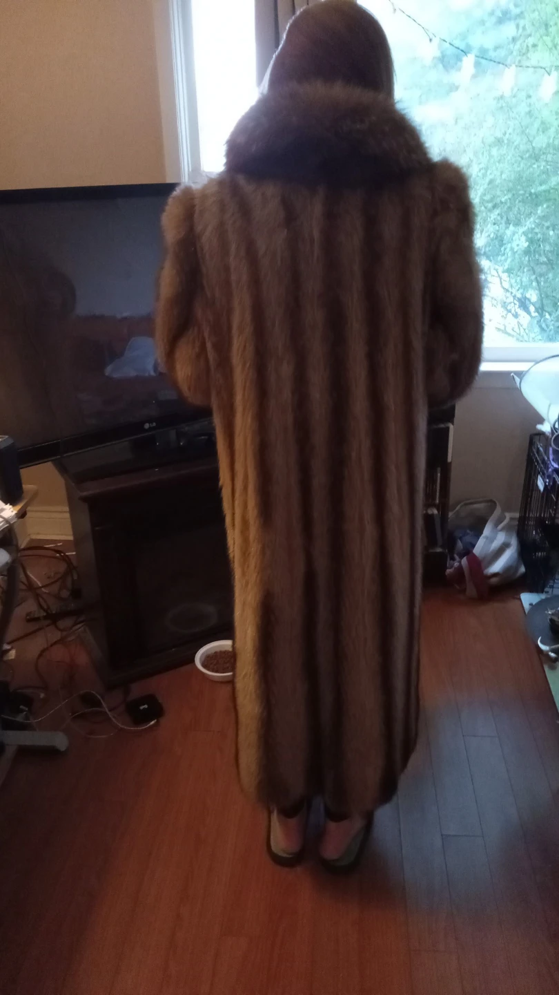 Vintage fox fur coat - photo 2