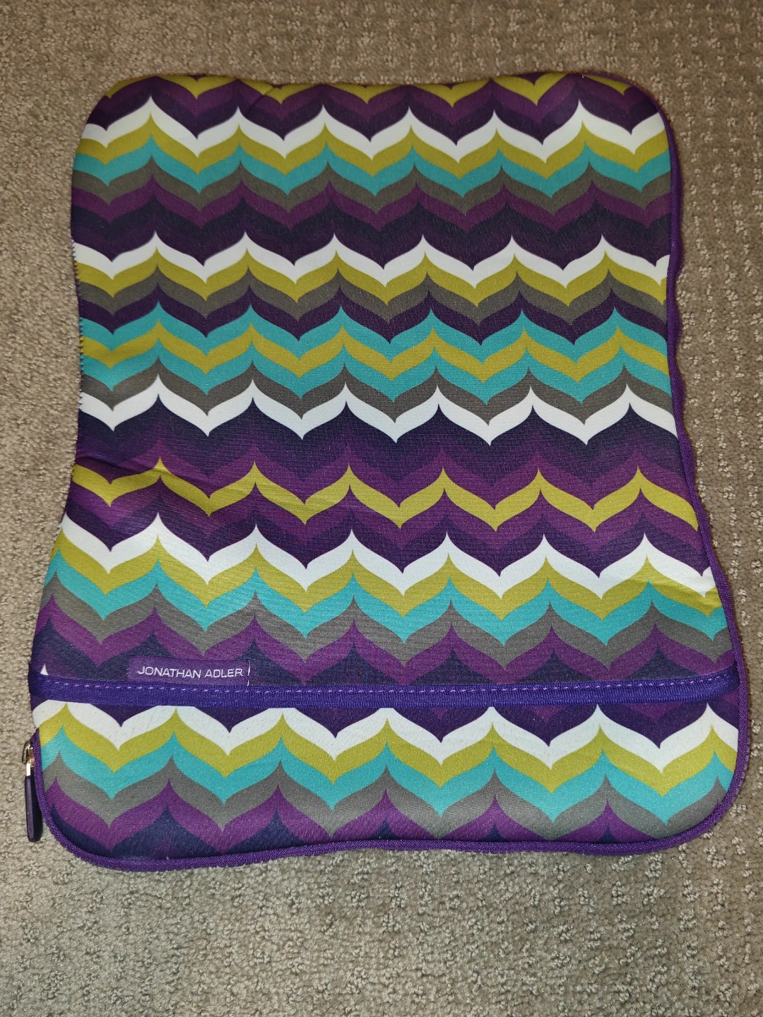 Laptop Sleeve by Designer Jonathan Adler (Fits up to 15")