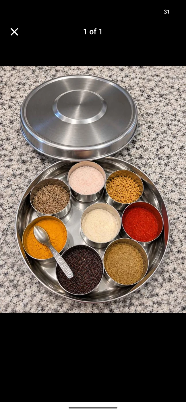 Stainless Steel Spice Box