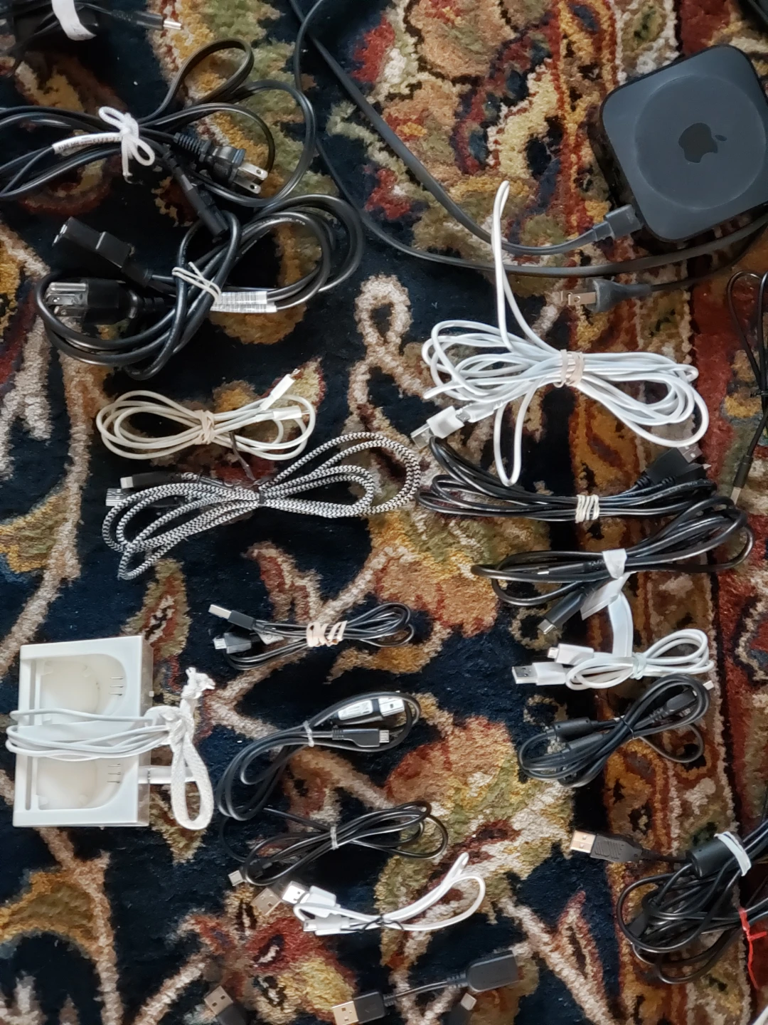 Apple TV and Assorted Cables - photo 2