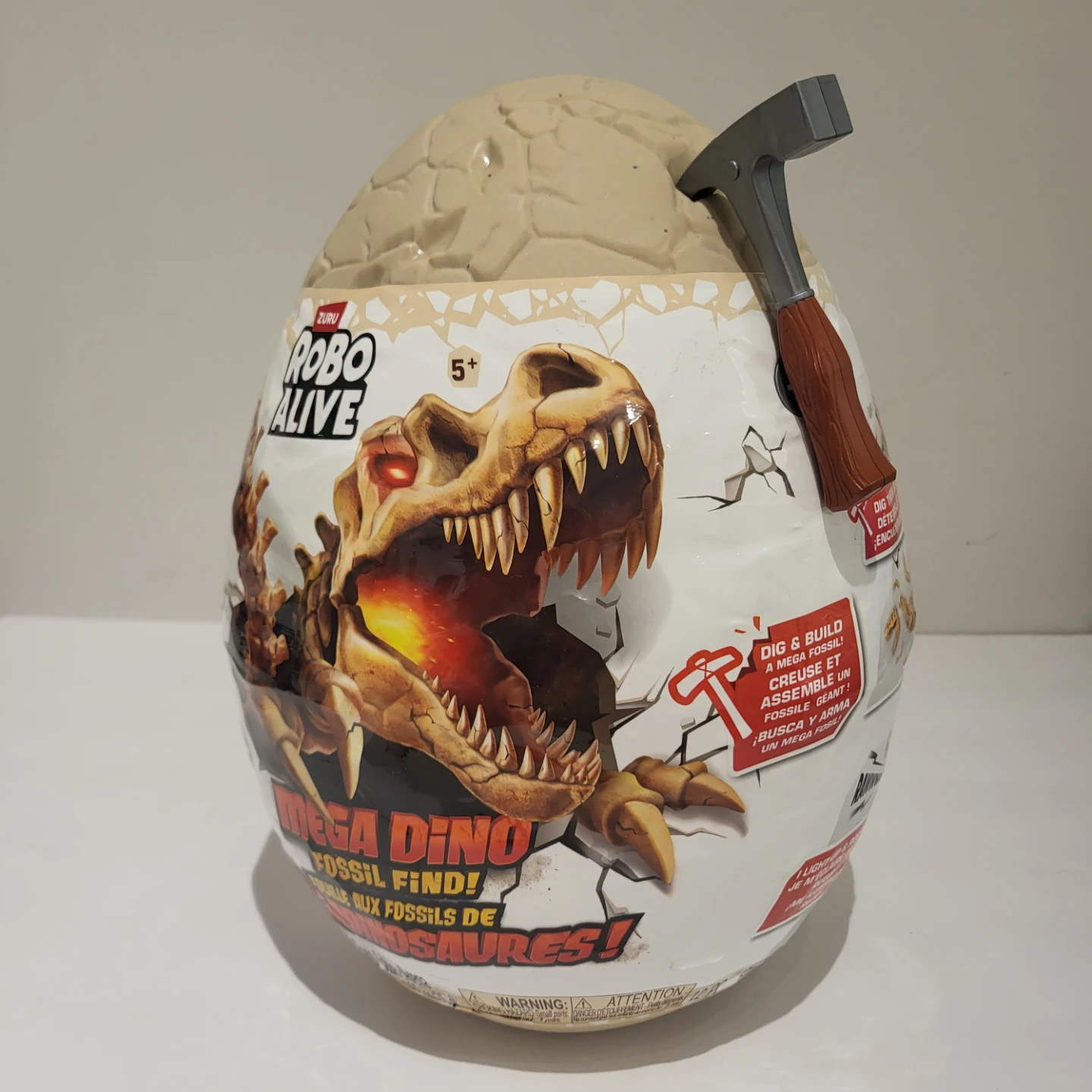 Zuru Robo Alive Mega Dino Fossil Find Egg