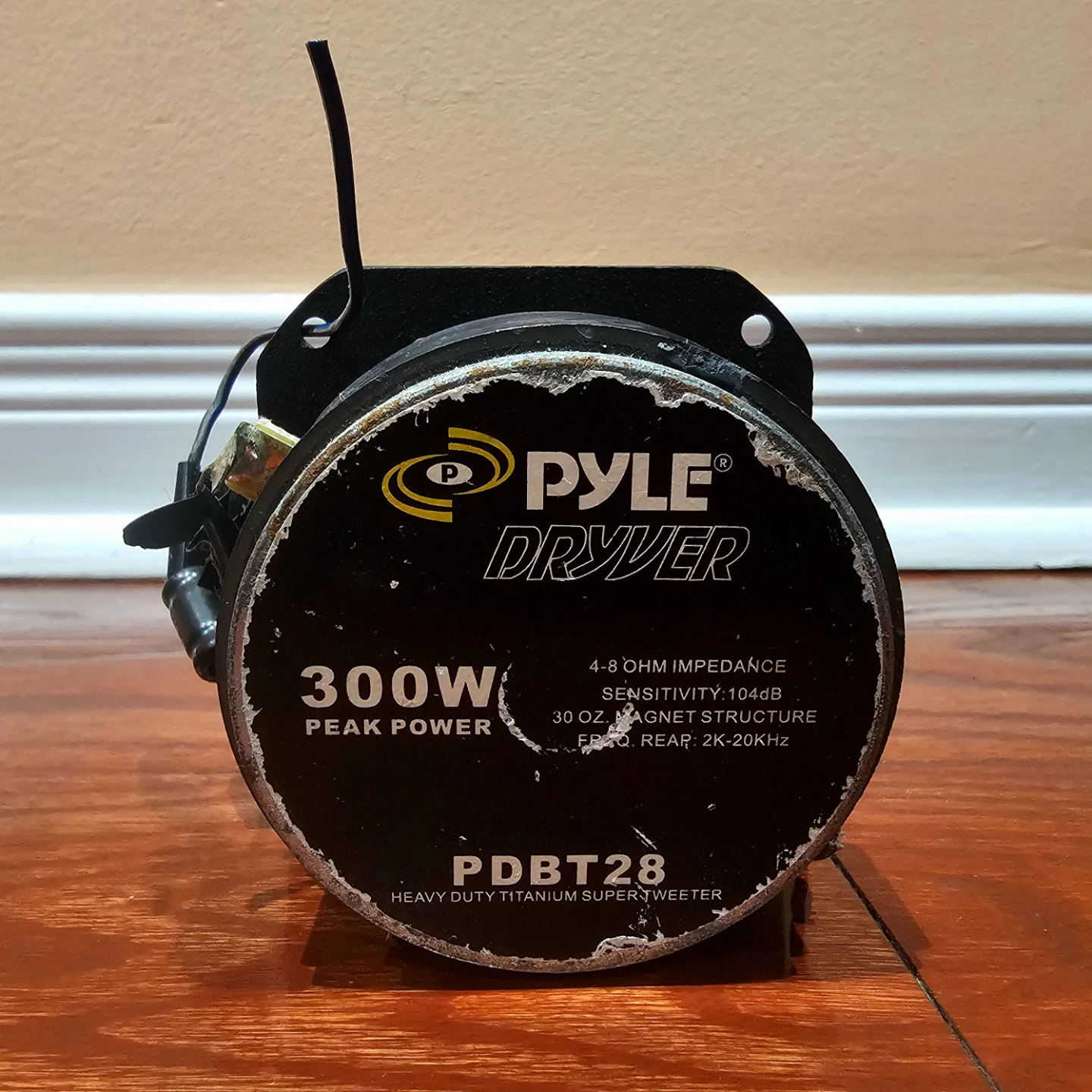 1” Pyle Dryver PDBT28 Titanium Car Super Tweeters Pair - photo 3