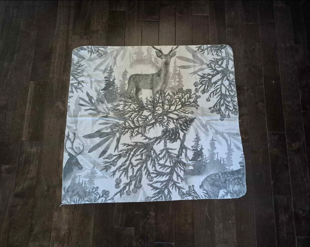 Flannel Fabric Pieces (Nature)
