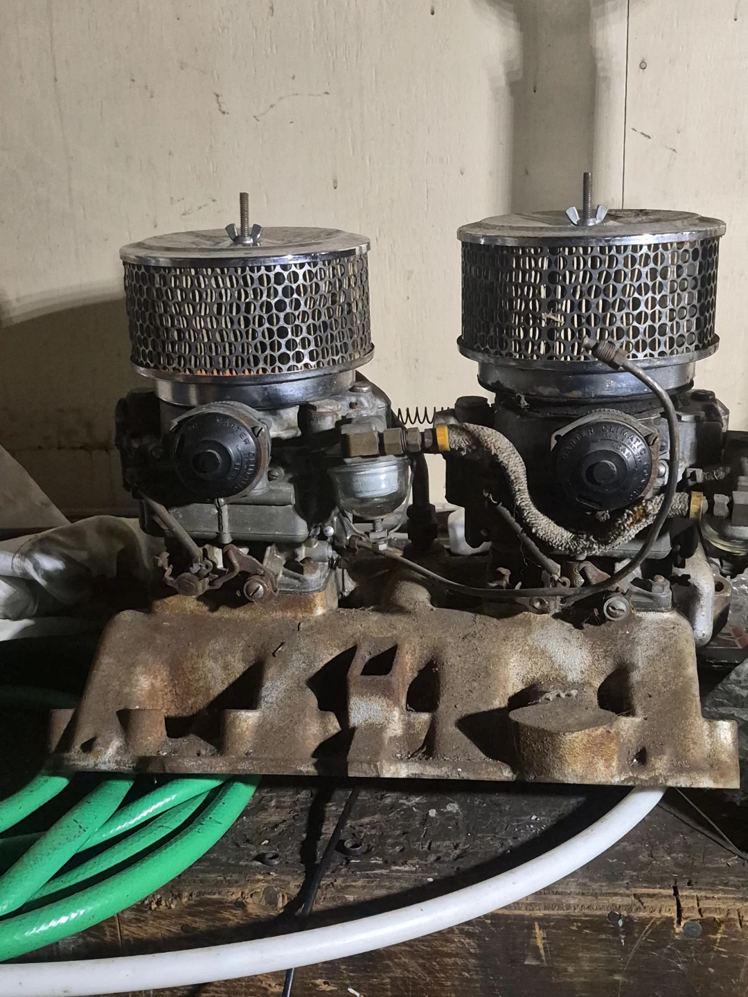 Pair of Carburetors with Air Cleaners - photo 2