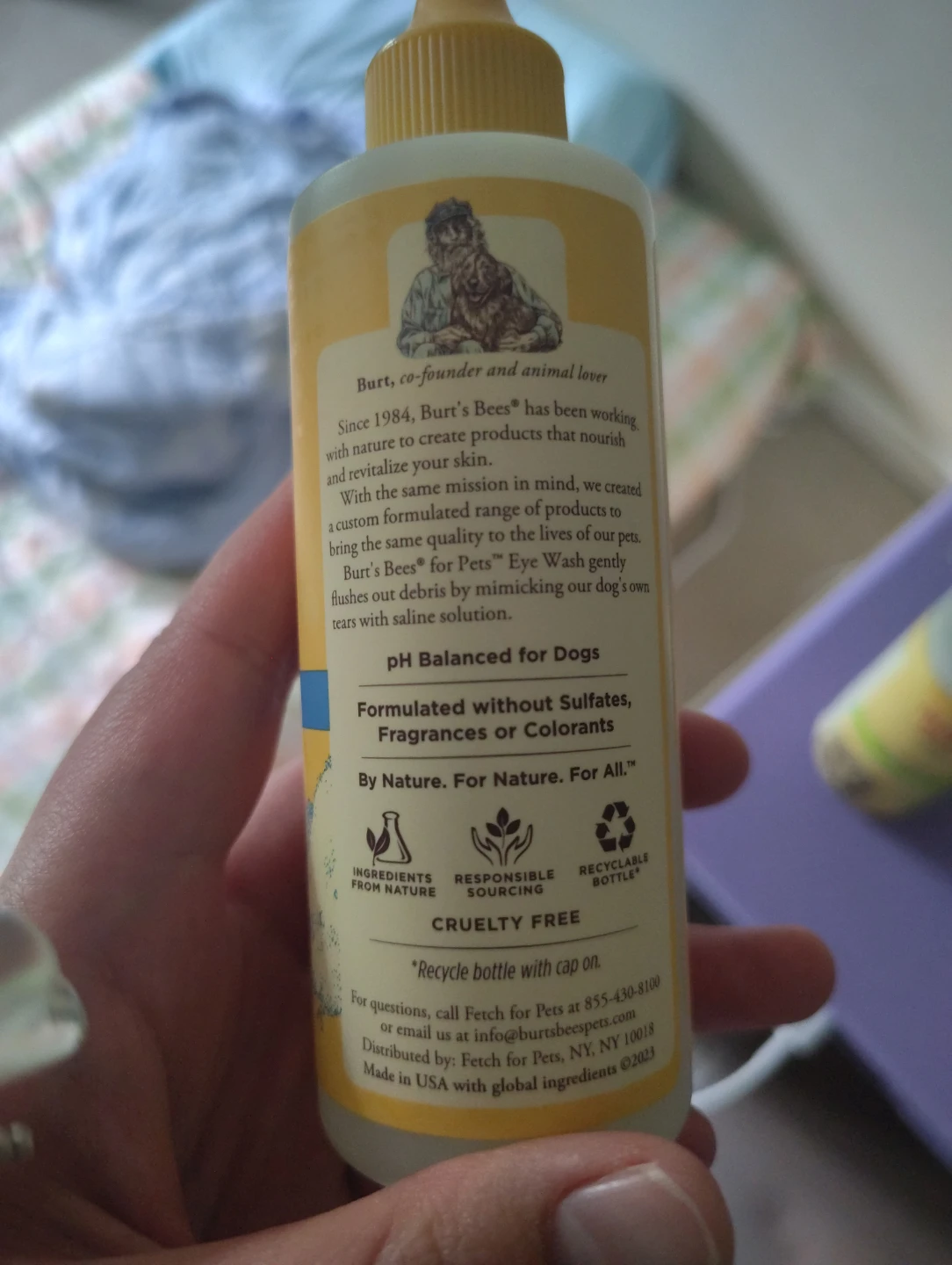 Burt's Bees for Dogs Ear Cleaner & Eye Wash - photo 2