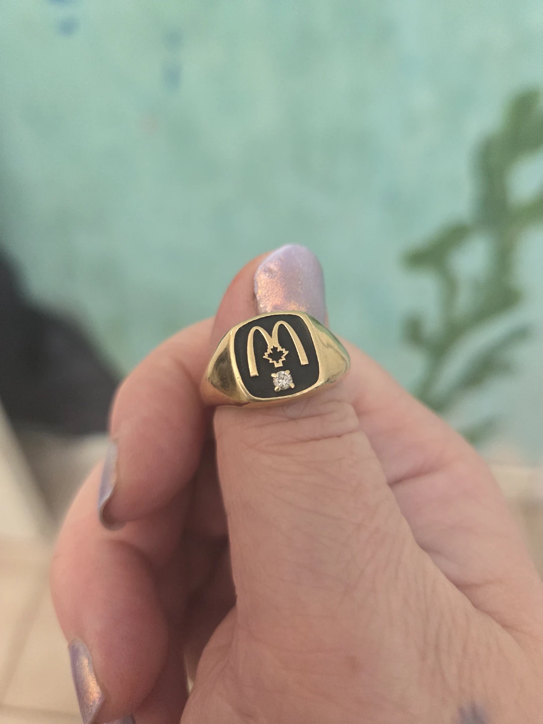 McDonald's O.C. Tanner 10K Gold Ring - photo 3