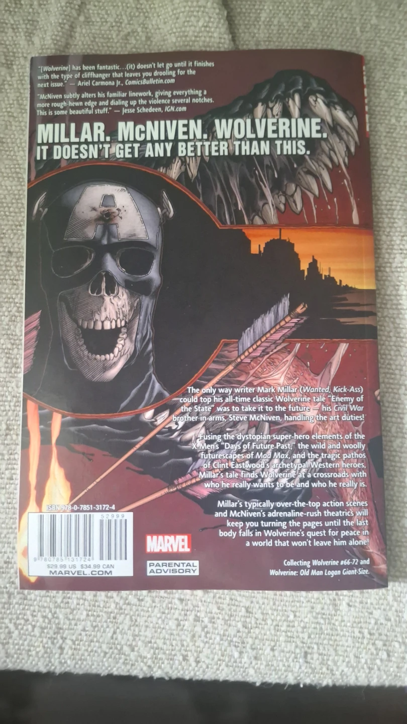 Wolverine: Old Man Logan Graphic Novel - photo 2