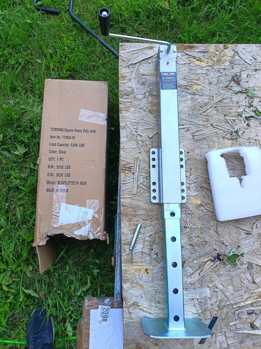 TOWKING Square Heavy Duty Jack 8,000 LBS - photo 3