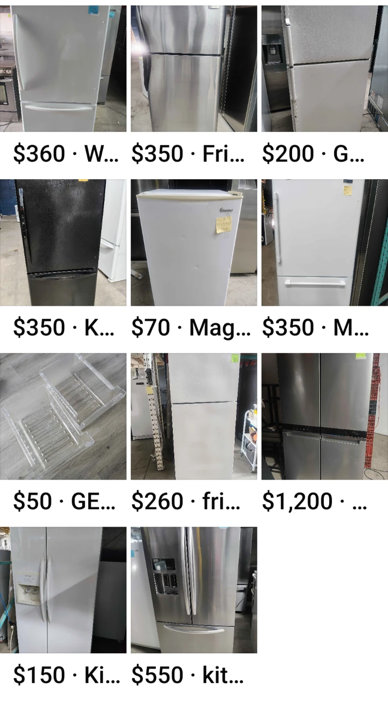 used stove /fridge/washer/dryer - photo 2