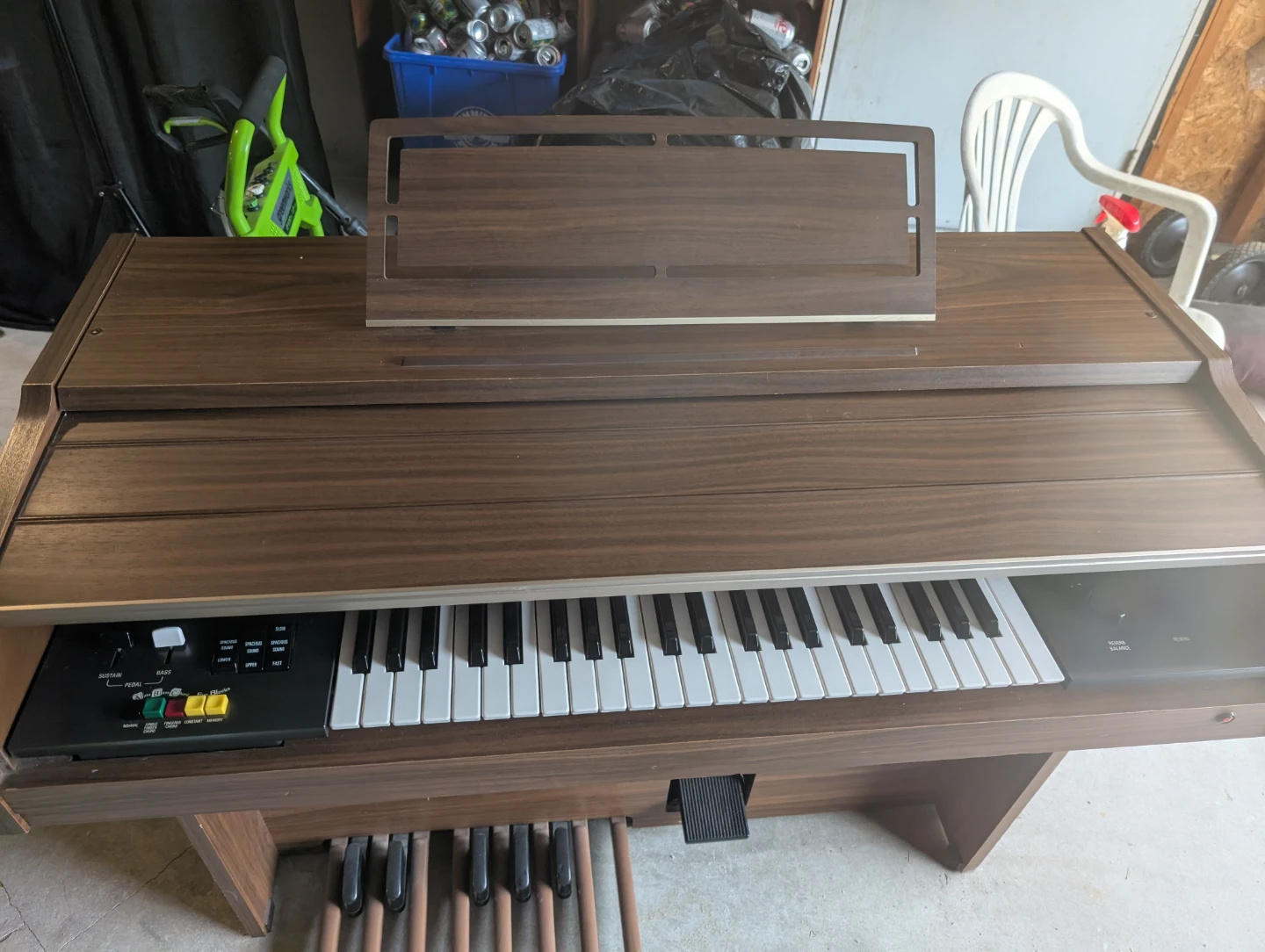 Yamaha electone bk-4 electric organ - photo 2