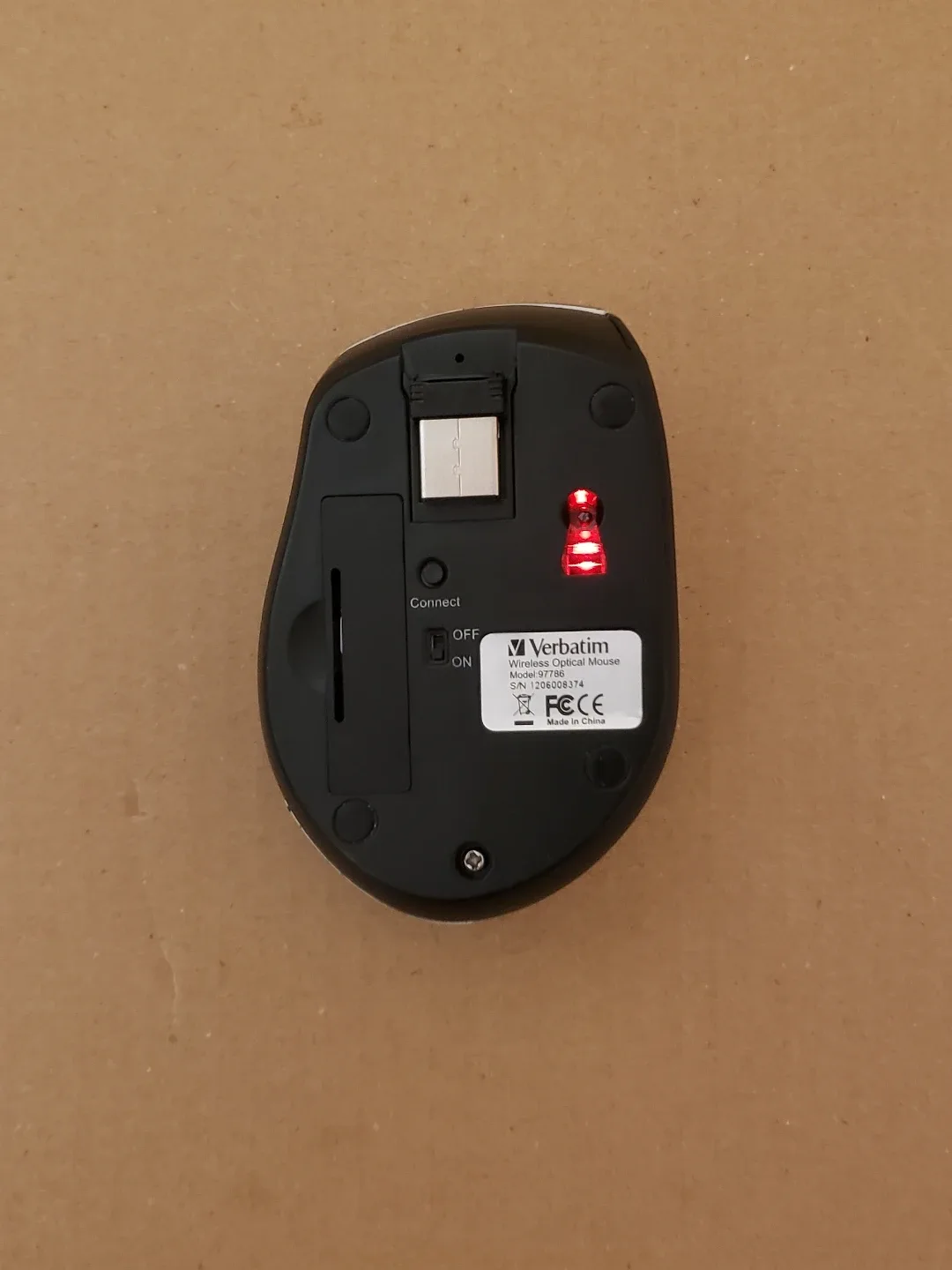 Verbatim Wireless Optical Mouse with Nano USB Receiver - photo 2