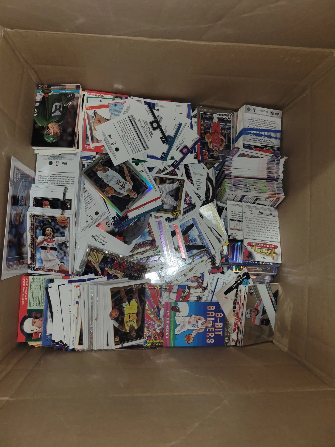 Assorted Sports Trading Cards Collection