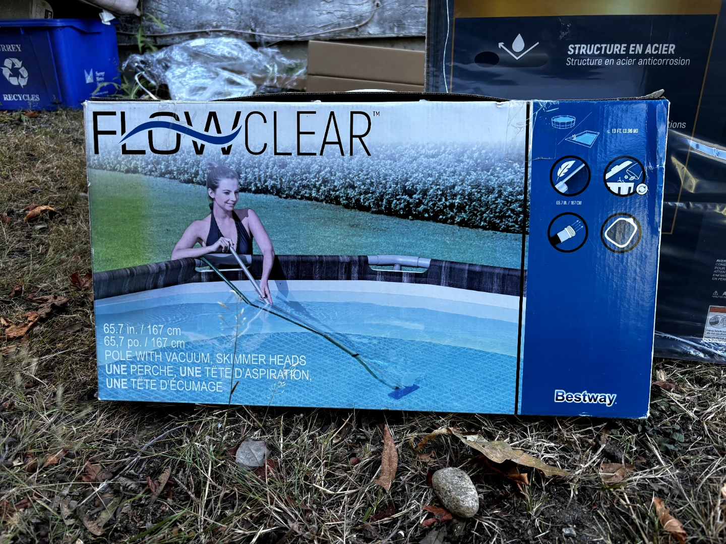 HYDRO FORCE POOL 12ft x 3.66m steele frame with accessories - photo 2