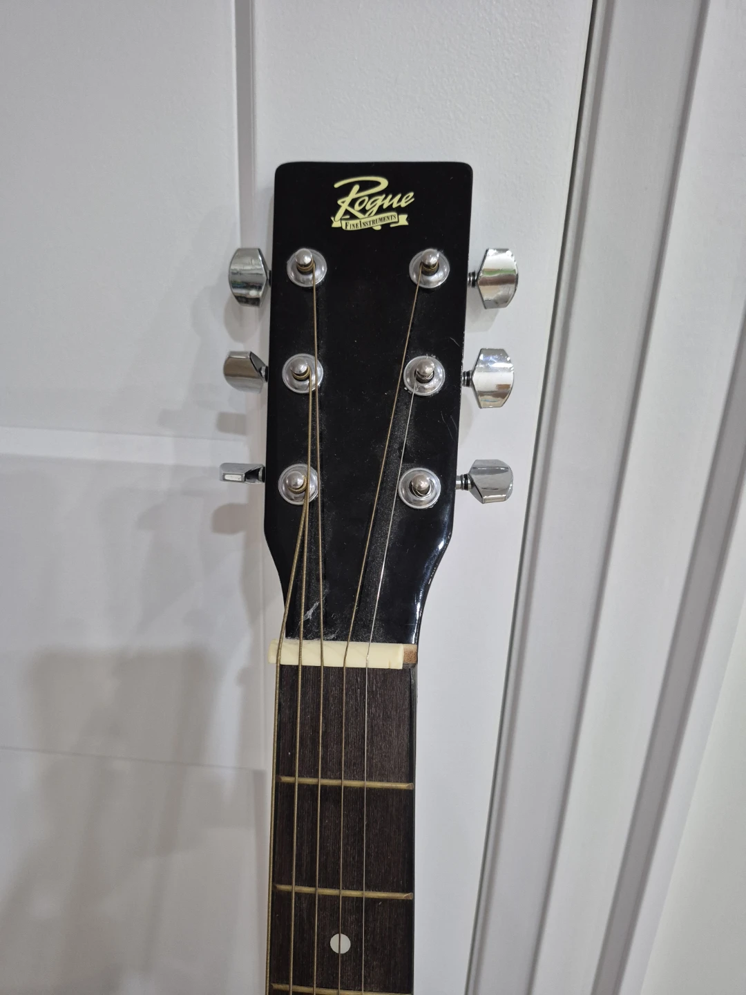 Rogue acoustic guitar in natural finish