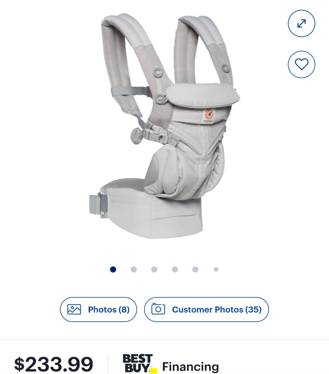 Ergobaby Omni 360 All Positions Baby Carrier - photo 4