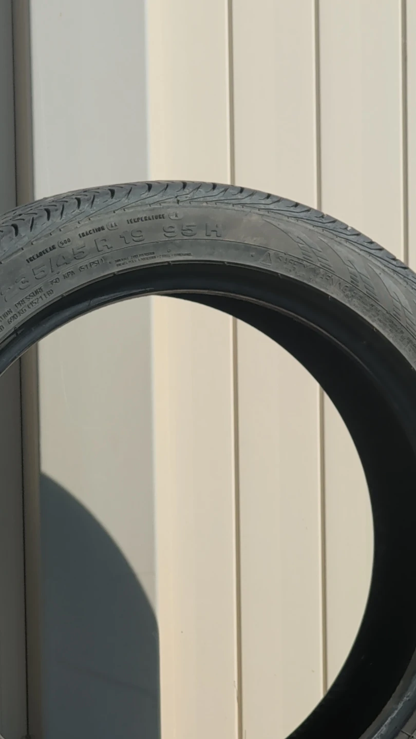 Set of 4 tires - used - photo 2